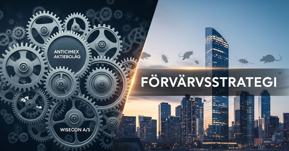 Anticimex Aktiebolag / WiseCon A/S Förvärvsstrategi